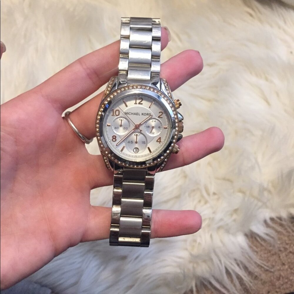 MICHAEL KORS TWO TONE WATCH